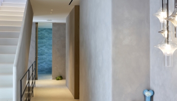 Resa Estates Ibiza koop sale Cala Moli villa seaviews modern hallway 2.jpg